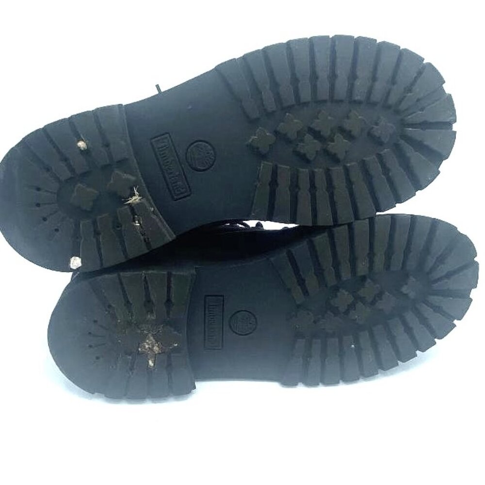 Timberland Kid's Black 6 Inch Premium Waterproof Boots WOMENS Size - 5 - Picture 6 of 6